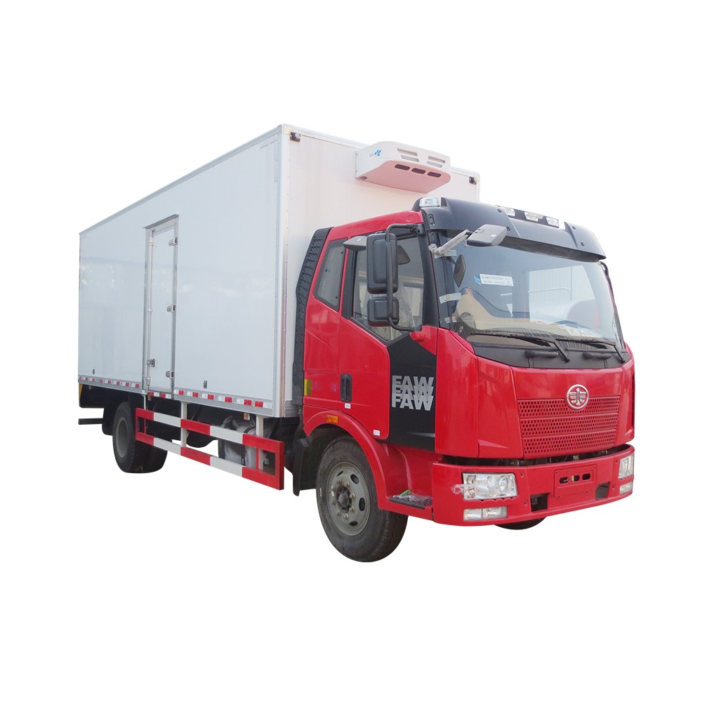 Faw 12 Ton प्रशीतित फ्रीजर ट्रक